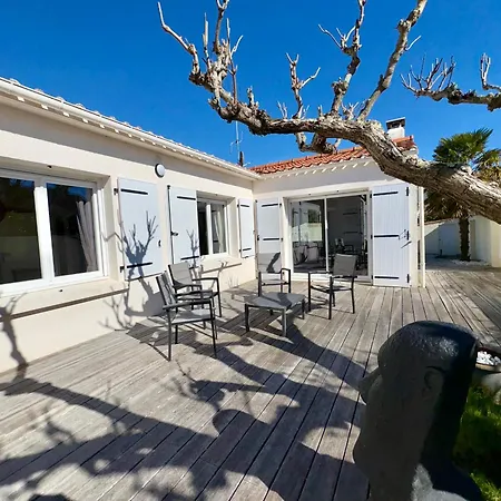 Tatil Evi Maison Spacieuse Avec Piscine Privee Et Jardin A Jean De Monts - Fr-1-323-381 Saint-Jean-de-Monts